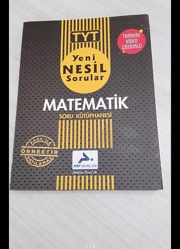 Paraf Yeni nesil tyt Matematik