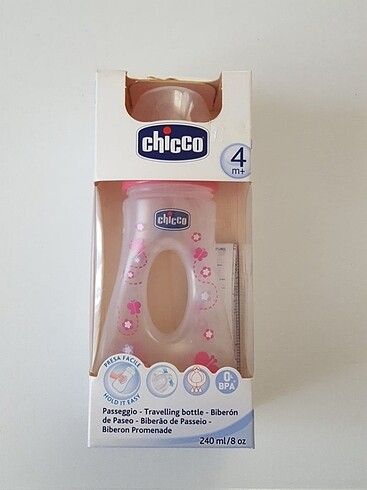 CHİCCO 240 ML PP BİBERON SİLİKON UC 4+ AY