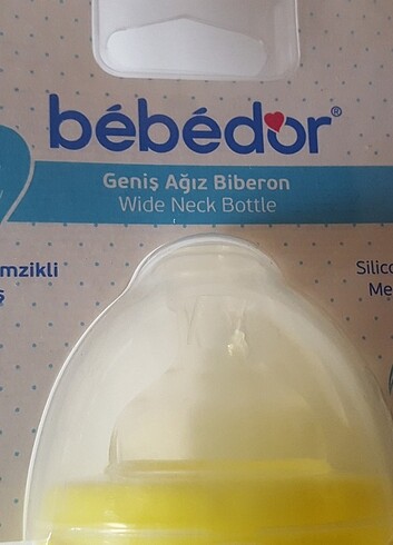 Diğer Bebedor geniş ağızlı desenli PP biberon 150 ml