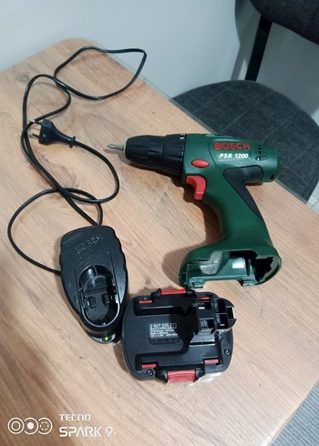 Bosch PSR 1200 Şarjlı Matkap Seti