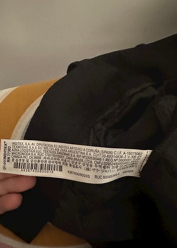 Zara Kadın Siyah Kemerli Kumaş Pantolon - Görsel 16