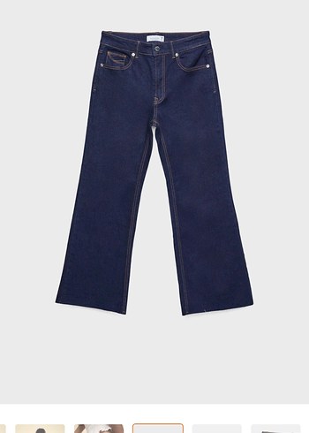 Stradivarius D78 kot pantolon jean pantolon - Görsel 8
