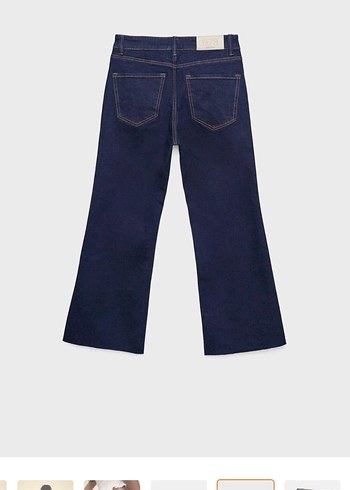 Stradivarius D78 kot pantolon jean pantolon - Görsel 6