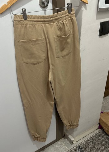 Stradivarius Bej Kadın jogger pantolon - Görsel 4