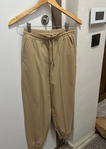 Stradivarius Bej Kadın jogger pantolon - Görsel 2