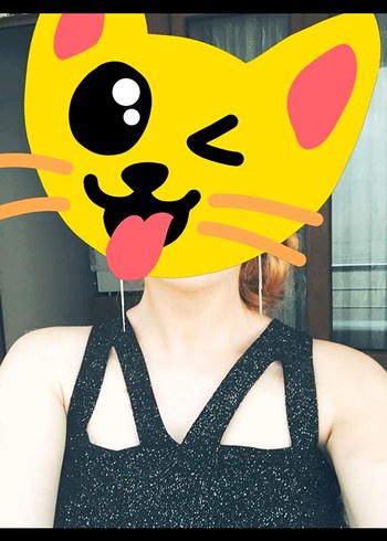 Siyah simli uzun abiye - Görsel 2