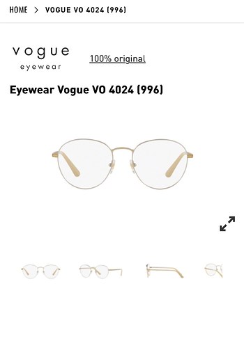 Vogue ürünü