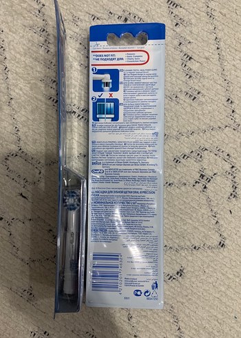 Oral-B Mavi Yedek Diş Fırçası Başlığı 2lü - Görsel 3