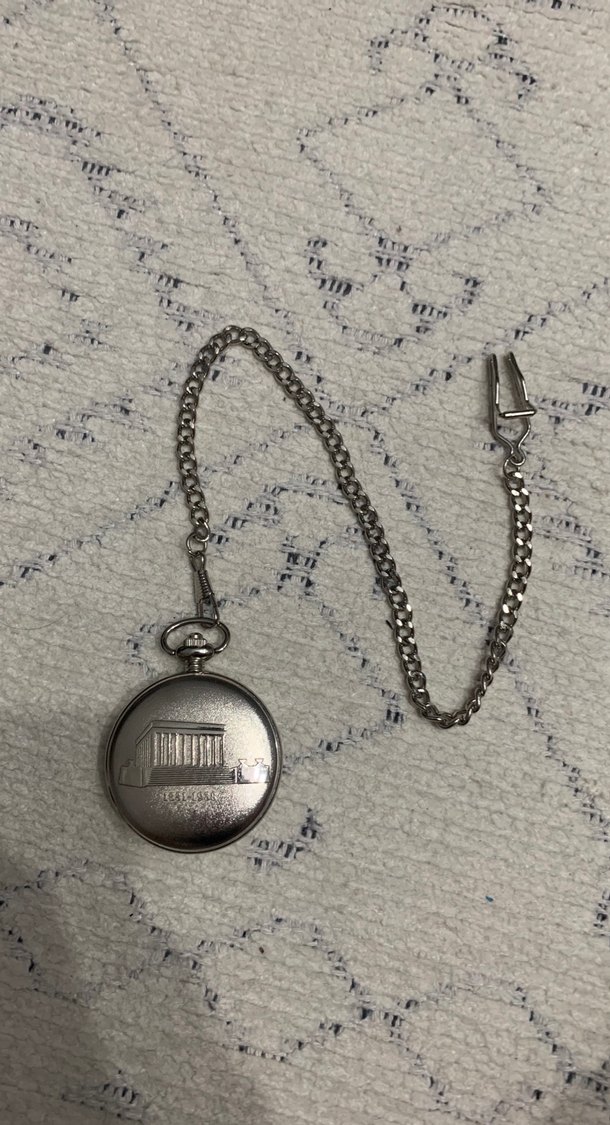 Bohem Stil Beyaz Cep Saati - Görsel 3