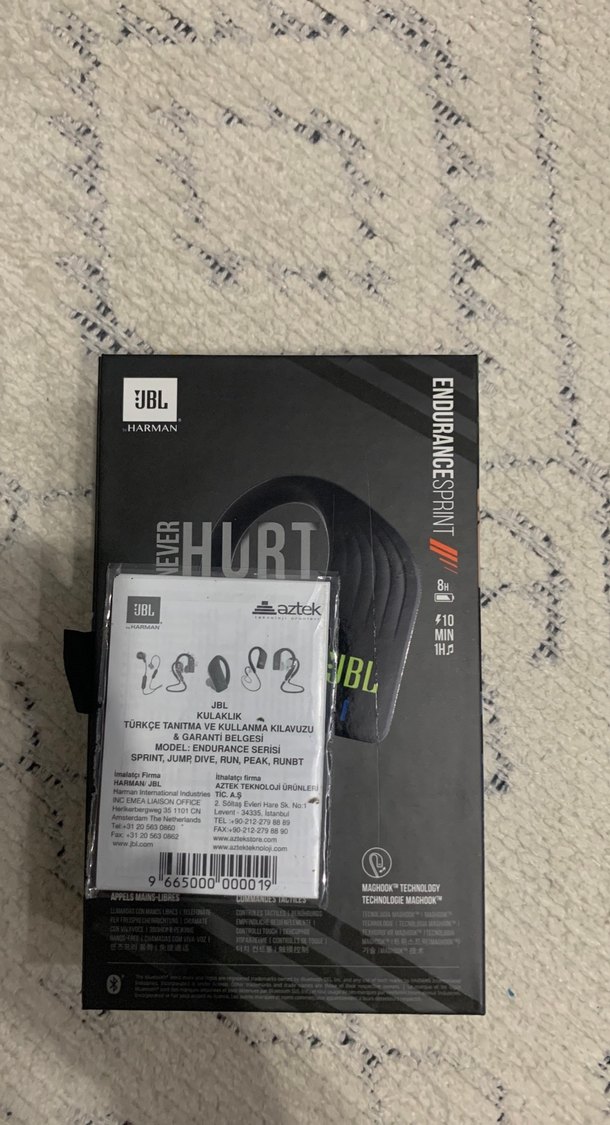 JBL Endurance Sprint Bluetooth Kulaklık Siyah - Görsel 4