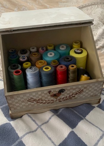 Beyaz Desenli Mutfak Kaşıklık - Görsel 3