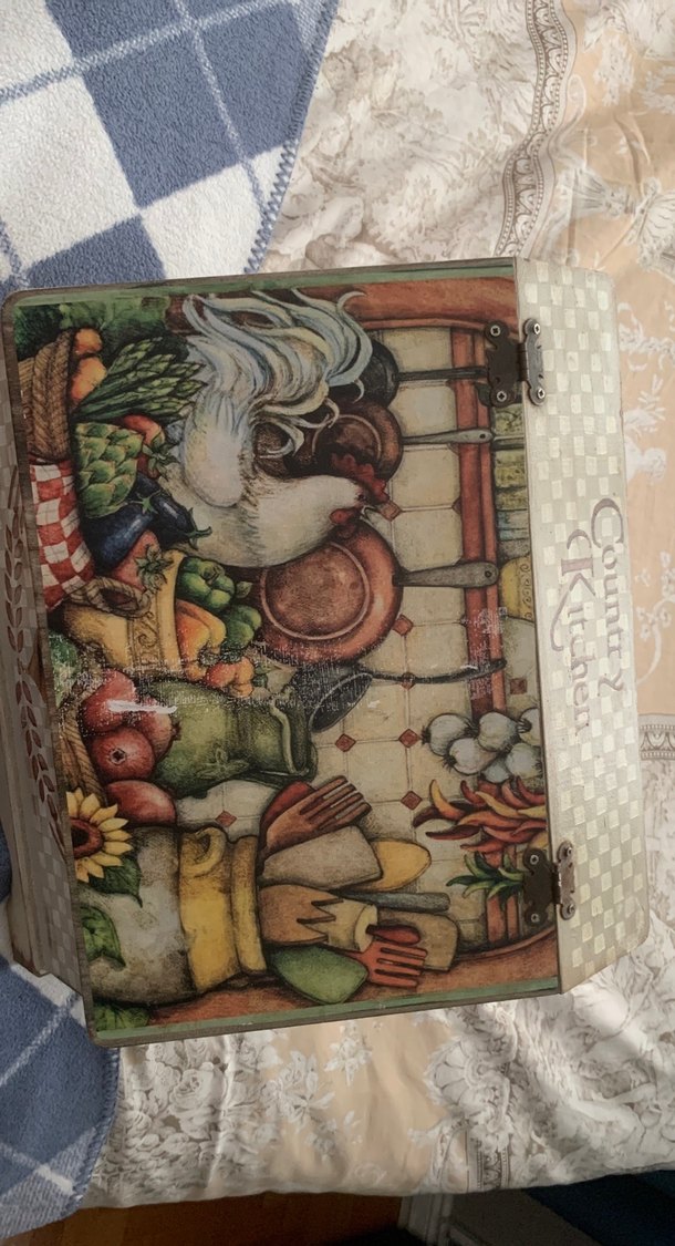 Beyaz Desenli Mutfak Kaşıklık - Görsel 4