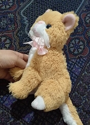  Beden Renk Sevimli peluş kedicik 