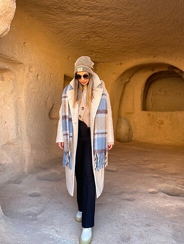 Bershka oversize kaban - Görsel 3