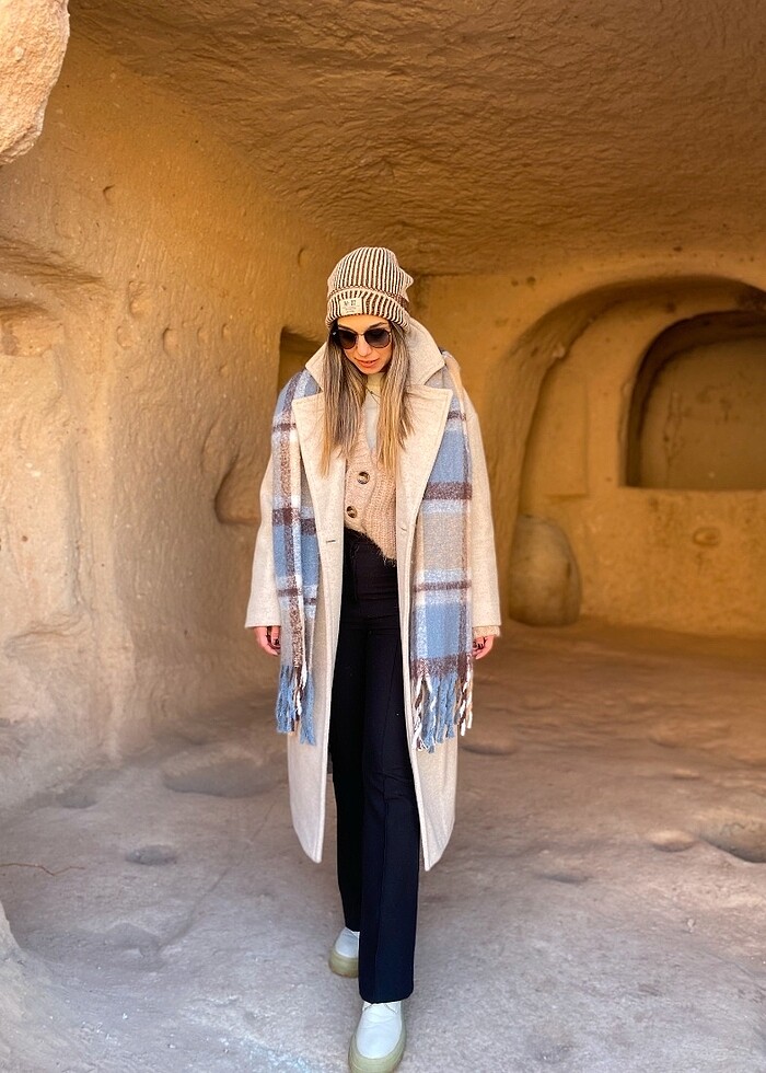 Bershka oversize kaban - Görsel 3