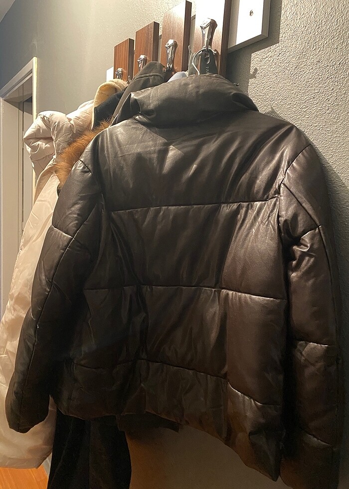 Zara acı kahve mont - Görsel 2