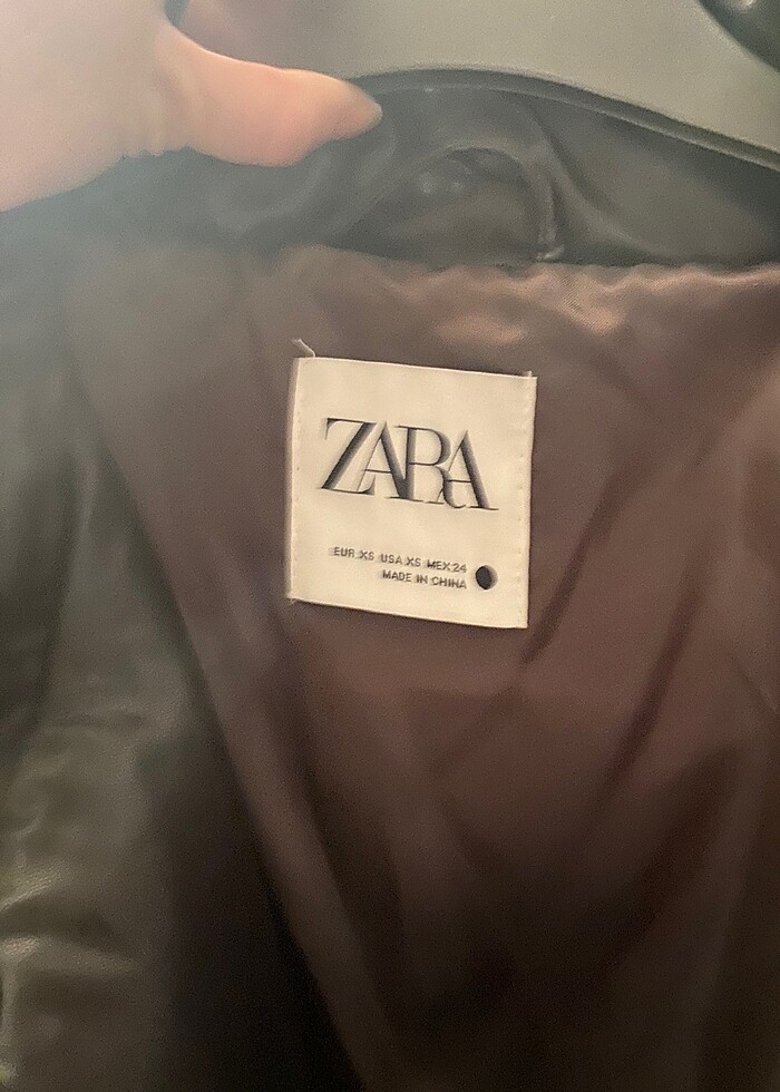 Zara acı kahve mont - Görsel 3