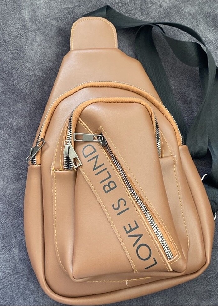 Taba renk çanta - Görsel 3