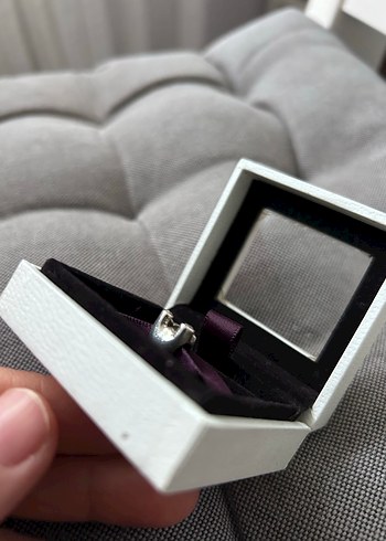 Boncuklu Mor Ayıcık Kadın Charm - Görsel 5