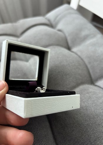 Boncuklu Mor Ayıcık Kadın Charm - Görsel 4