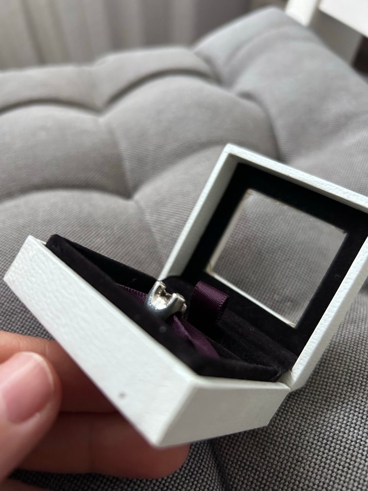 Boncuklu Mor Ayıcık Kadın Charm - Görsel 5