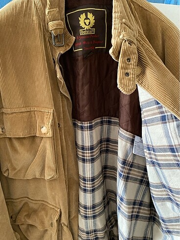 l Beden kahverengi Renk Oversize Vintage Taba Mont
