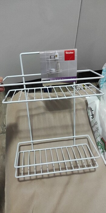 İki katlı banyo rafı 