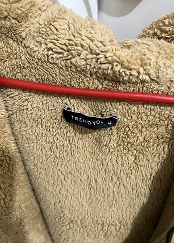 Kahverengi Rahat Kadın Kürklü mont - Görsel 2