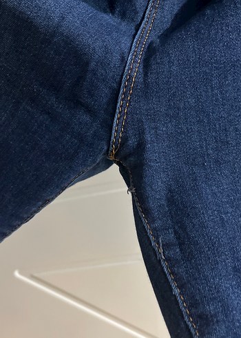 Kadın Mavi Kot Pantolon - Görsel 3