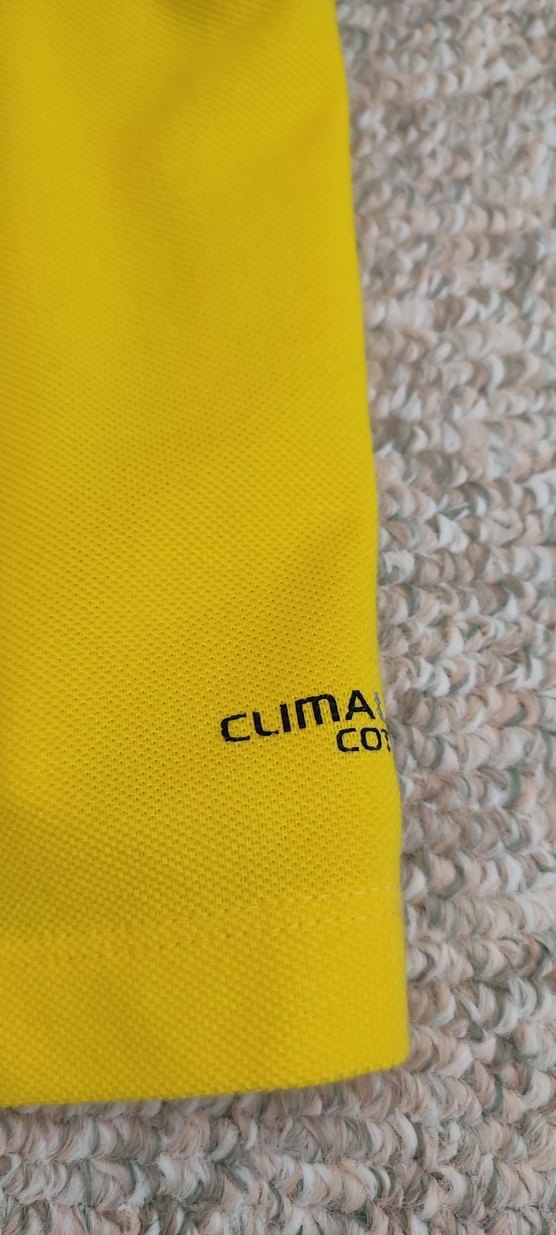 Sarı Adidas Erkek Polo Tişört - Görsel 3