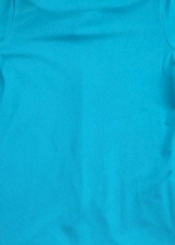 Adidas Mavi Düğmeli Polo Tişört - Görsel 4