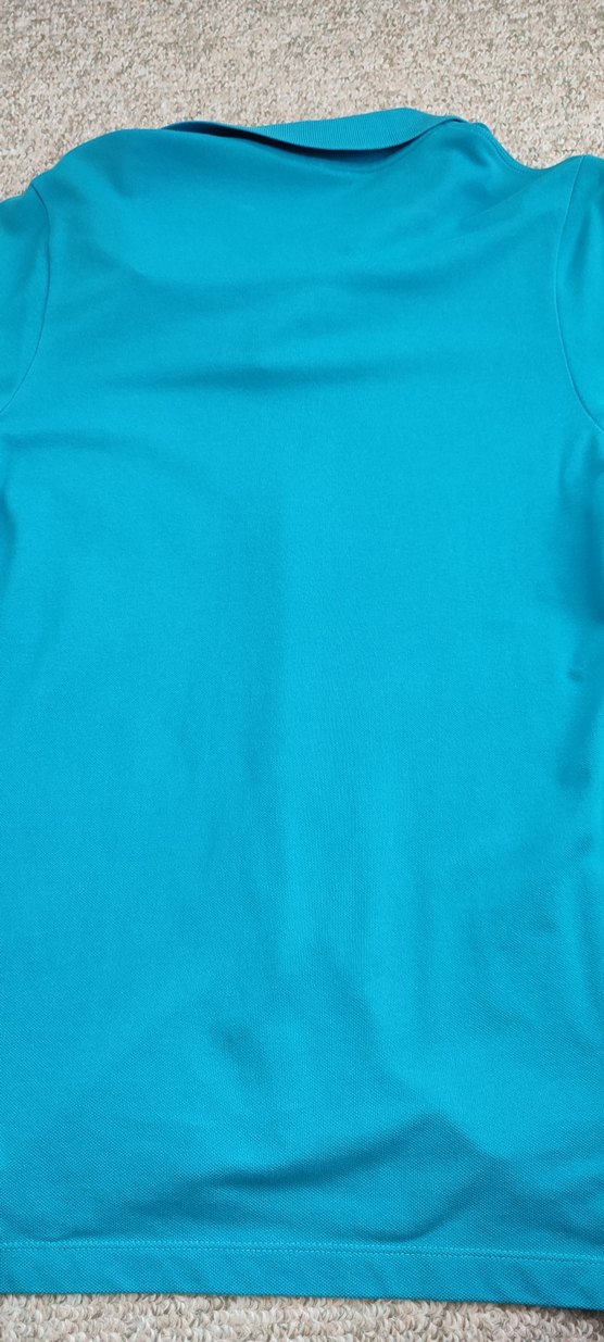 Adidas Mavi Düğmeli Polo Tişört - Görsel 4