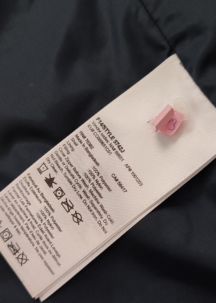 Timberland bayan mont xxl orjinal ürün - Görsel 5