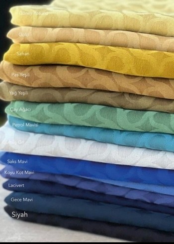 9 adet bloom şal