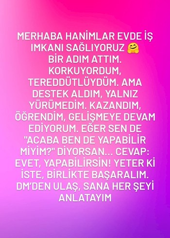 evde iş imkanı