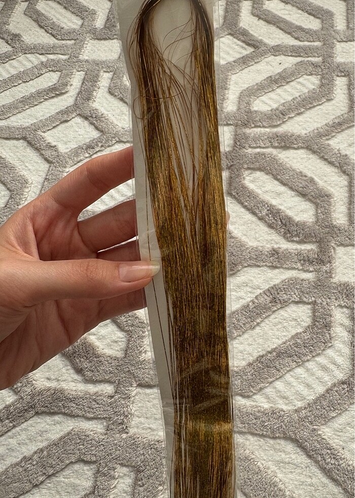 Gold Saç Tinseli - Görsel 2