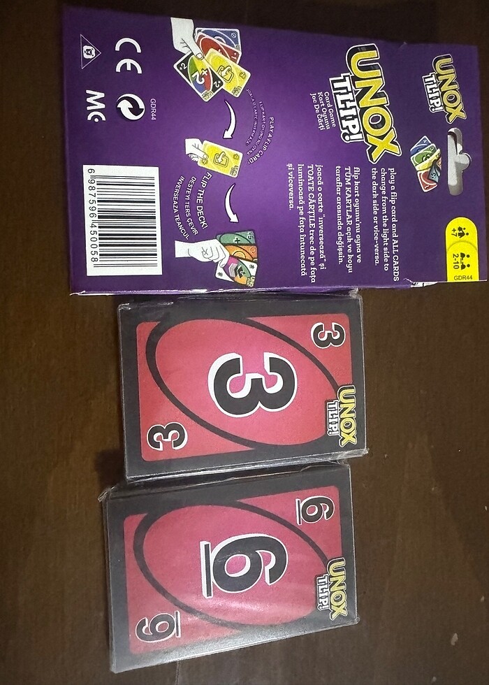 Uno Oyun Kartı - Görsel 2