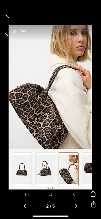 Bershka Leopar çanta