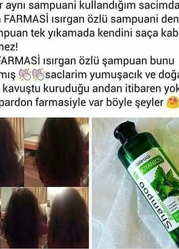  Beden Renk Botanics Isırgan Özlü Parlaklık Veren Şampuan 