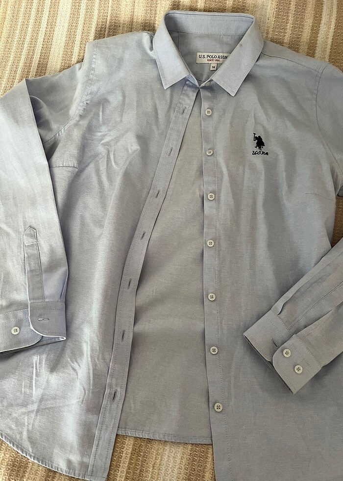 polo mavi gomlek - Görsel 4