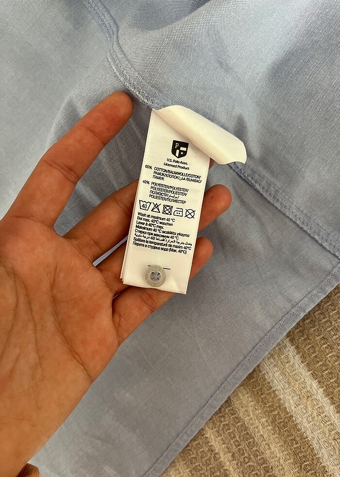 polo mavi gomlek - Görsel 5