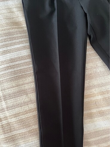 kumas pantolon siyah - Görsel 2
