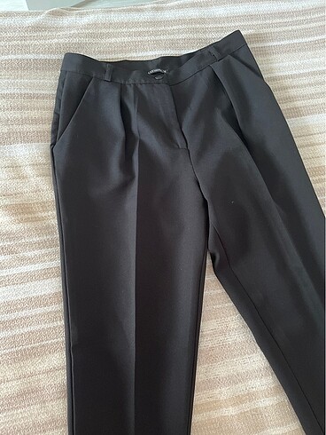 kumas pantolon siyah - Görsel 4