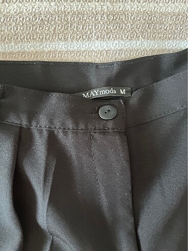 kumas pantolon siyah - Görsel 3