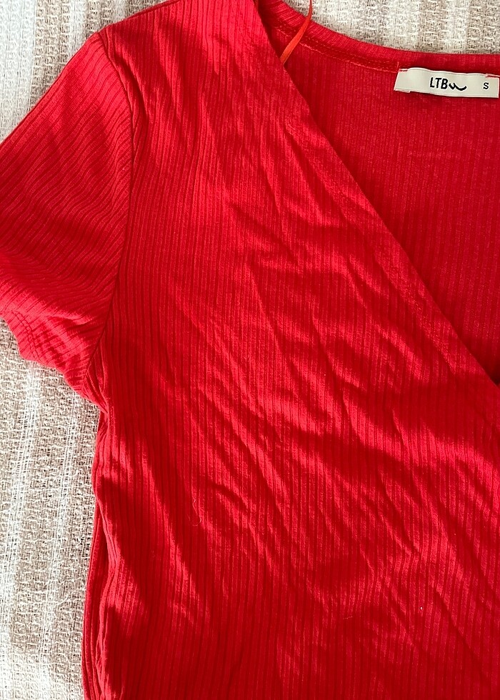 ltb kruvaze bluz - Görsel 3