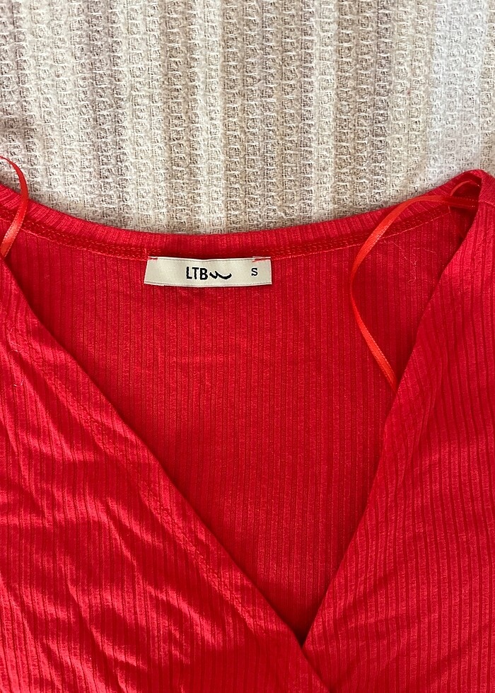 ltb kruvaze bluz - Görsel 2