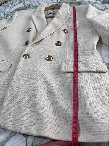 Stradivarius Stradivarius Blazer Beyaz Ceket
