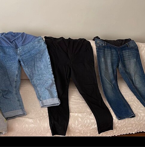 3 adet hamilelik pantolonu