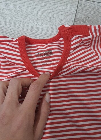 2 Yaş Beden HelloBaby Kısa Kollu Bady 2-3 yaş