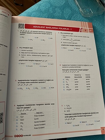  Beden MERKEZ YAYINLARI TYT KİMYA